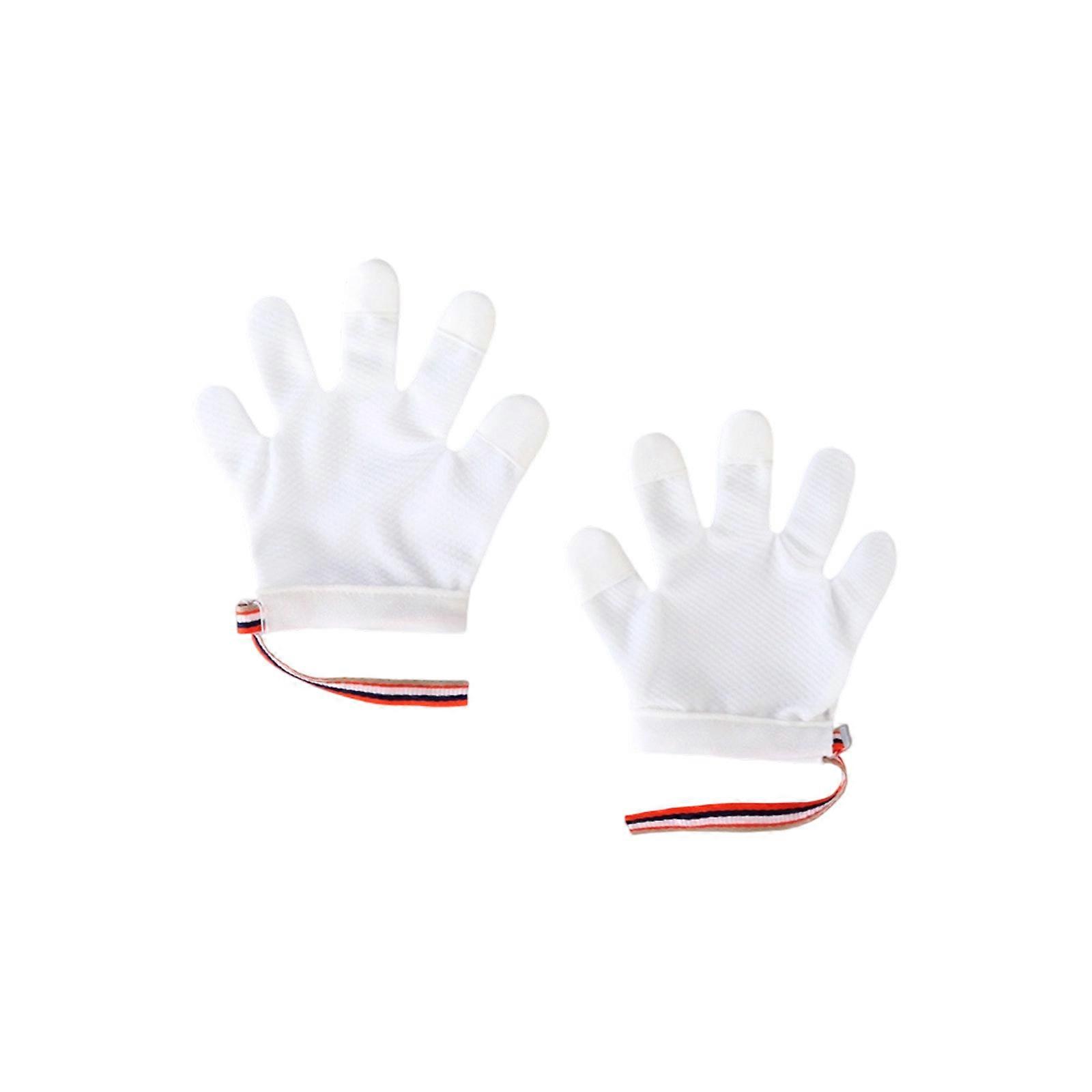 Baby Chew Resistant Mittens Stop Hand Sucking Breathable Protective Gear Easy On Design for Newborns Infant  S for 6 to 18M