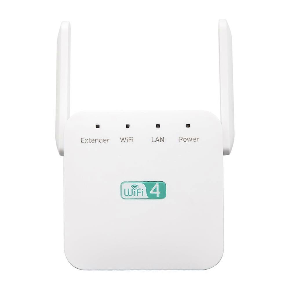 jixopn 300Mbps WiFi Amplifier Support Repeater/Router/AP Mode 2.4GHz Wireless Repeater Booster Wall Plug Wider Coverage