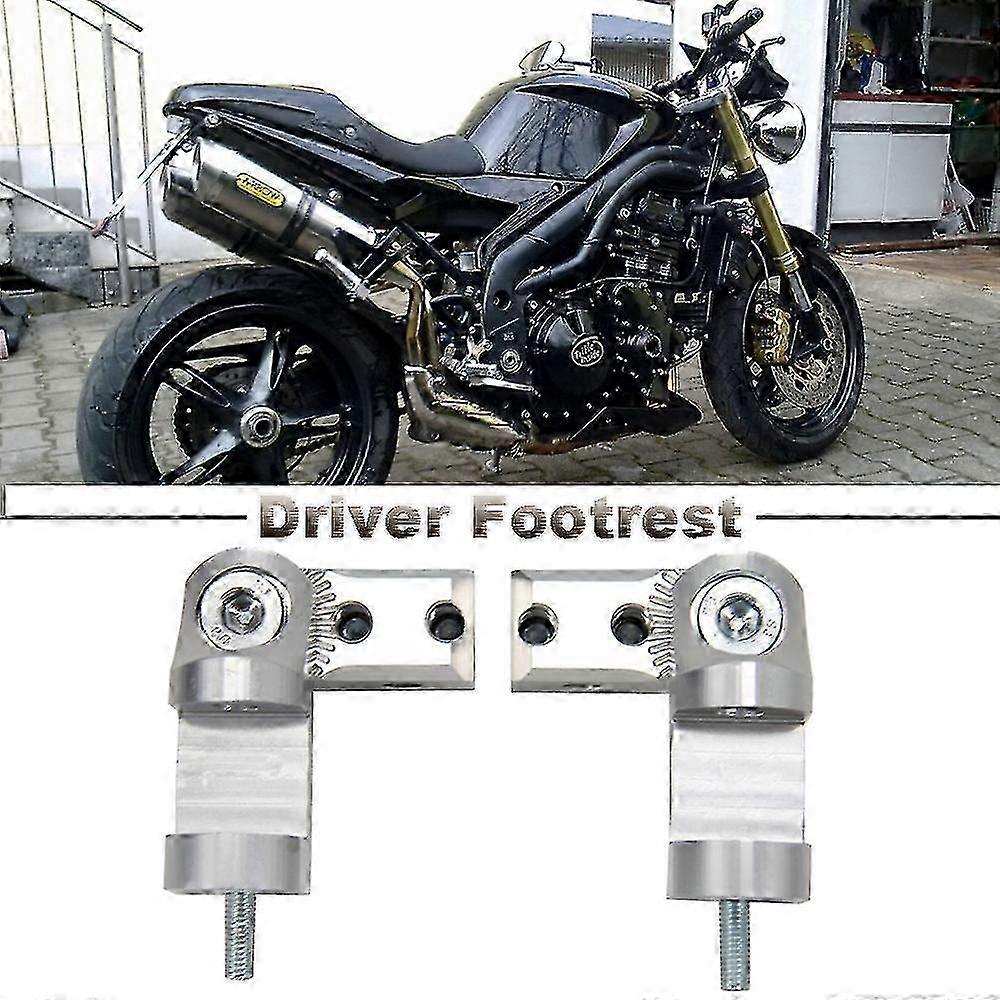 New Motorcycle For Speed Triple 1050 For Speed Triple 955i Foot Peg Passenger Footpeg Lowering Kit