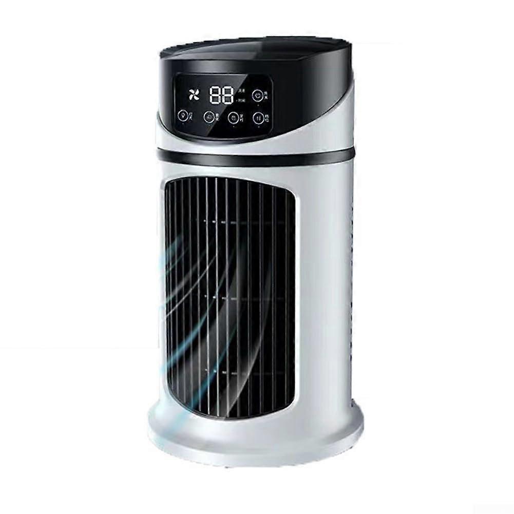 Mobile Air Conditioning Fan 6Speed Portable Desktop Fan With Timer Function And LCD Display