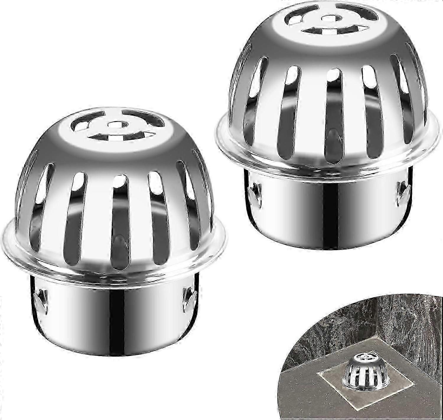 75mm Gutter Guard 2 Pcs Stainless Steel Gutter Strainer Gutter Guard for Filtering and Blocking Leaves, Foliage, Branches and Fallen Branches