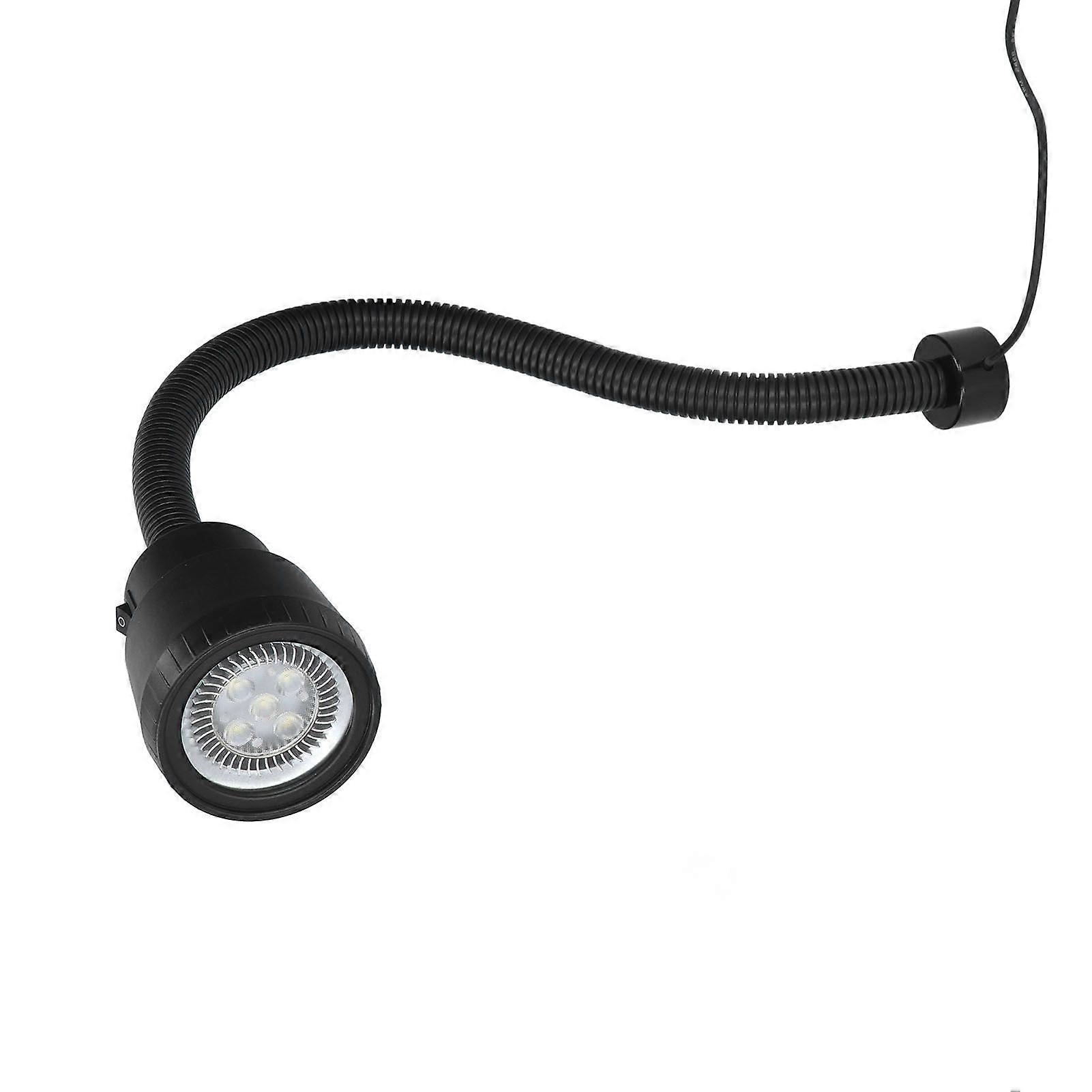 5W LED Machine Tool Lamp Universal Hose Eye Protection White Light LED Machine Tool Lamp for Industry Workbench 100-240VSH