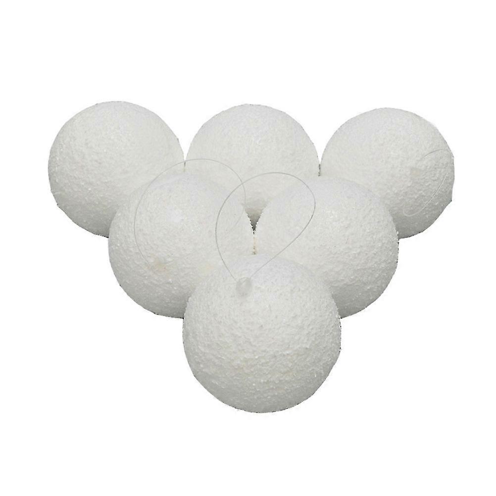 6PCS Craft Balls Smooth and Round Balls for Art and Craft Use