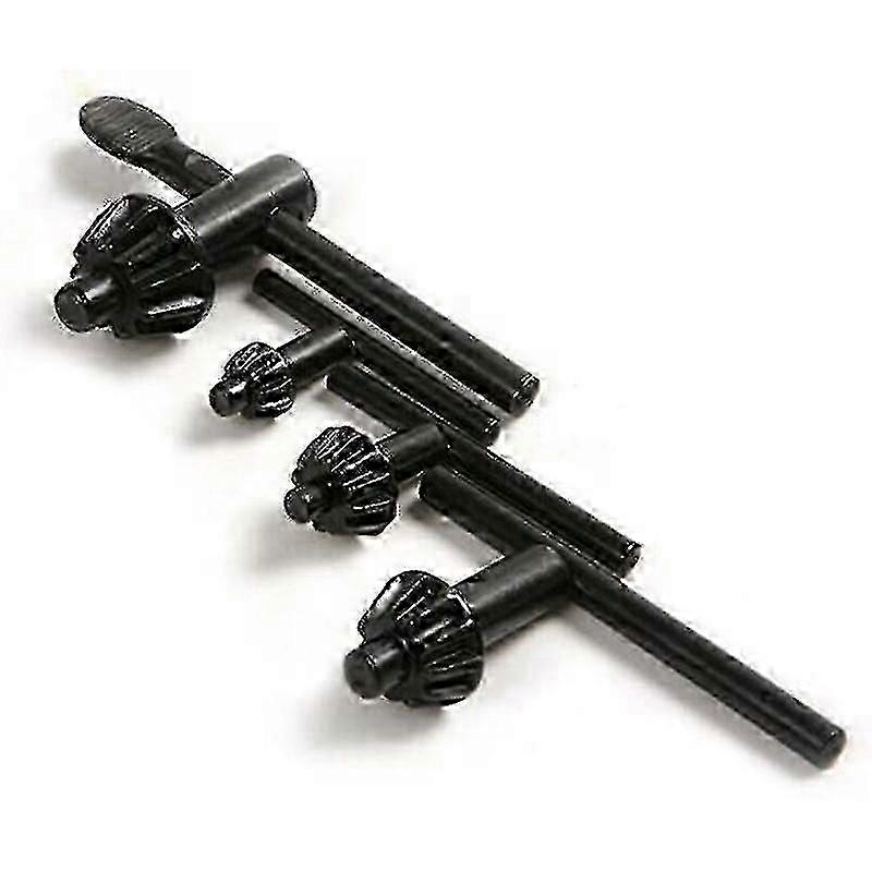 4-delad chucknyckelsats för elektrisk borr, passar 10/13/16/20 mm chuckdiameter utbytesverktyg