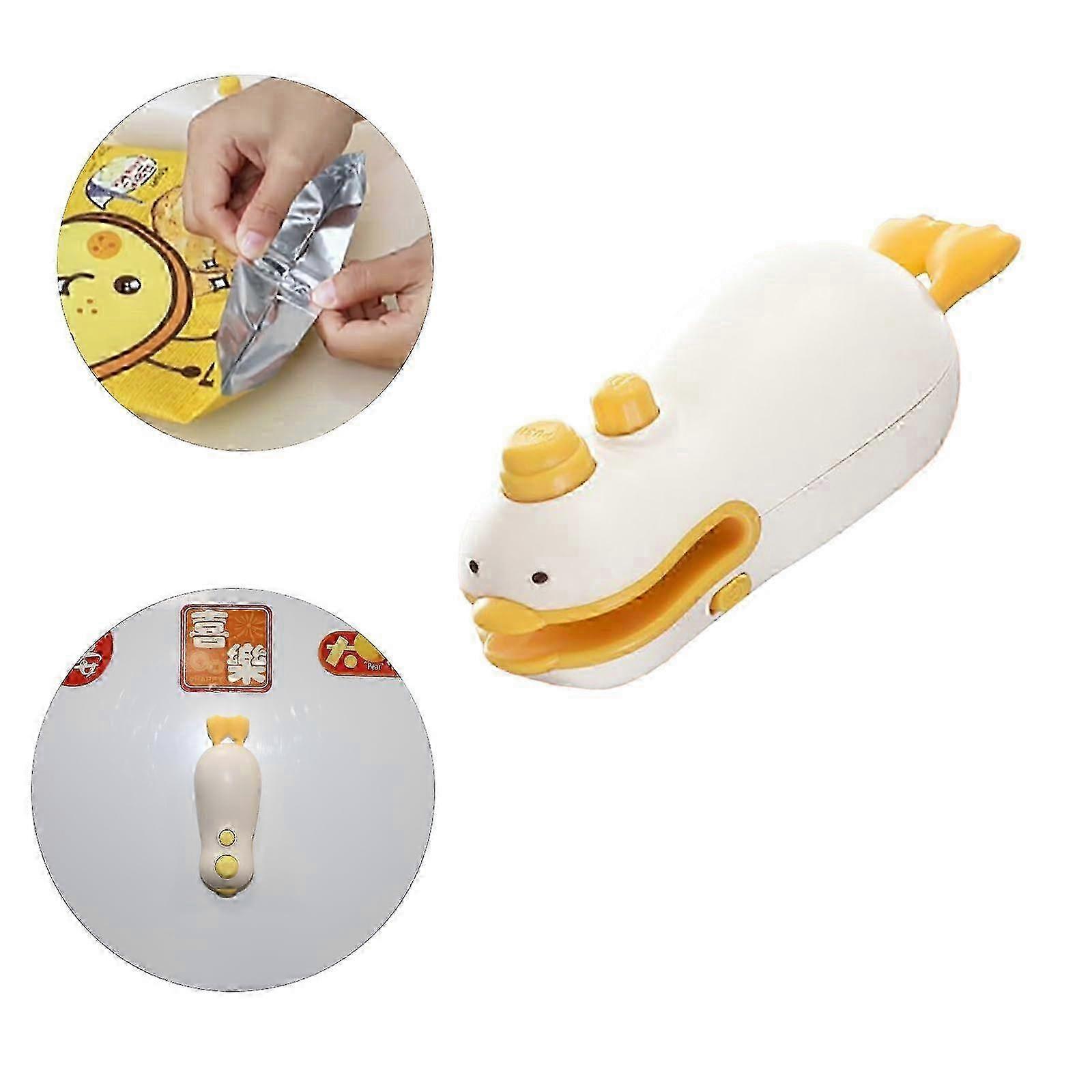 Mini bag closure machine - cutting and magnet chips closing machine, Plastic Closing Machine