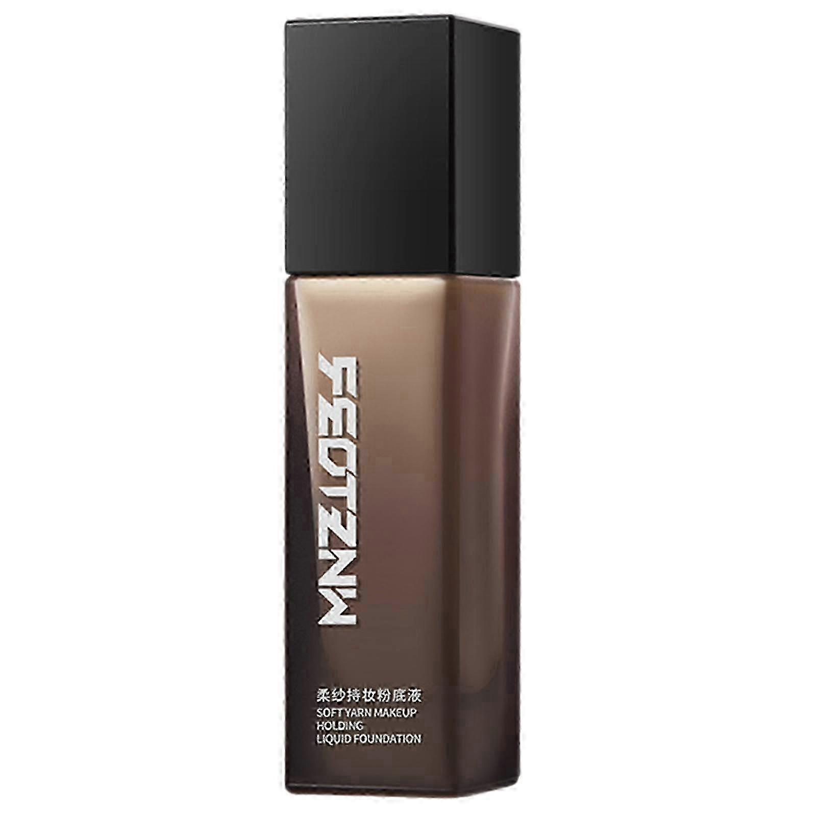 Semi-Matte Finish Foundation Waterproof Flawless Buildable Coverage Liquid Foundation for All-Day Wear