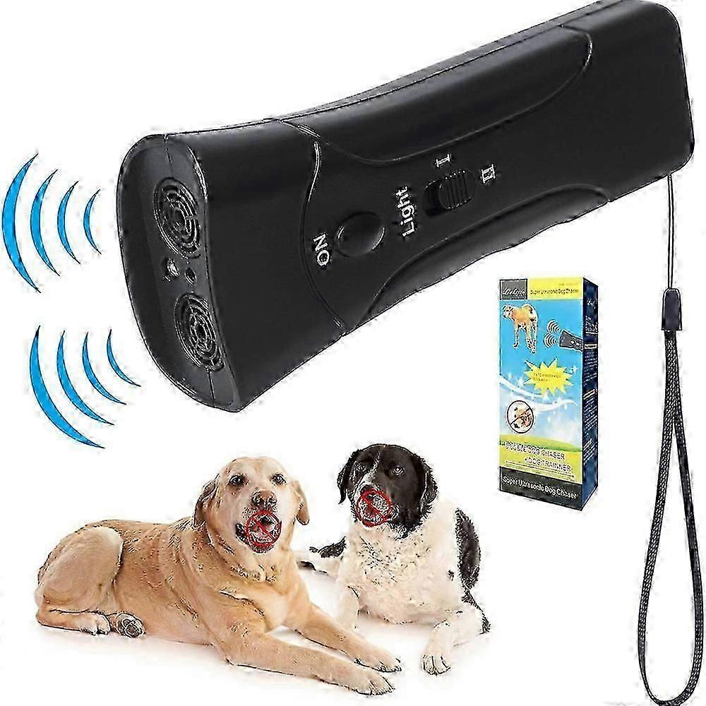 Ultrasonic Anti Bark Device for Dogs with Effective Barking Control and Training Function for Indoor Outdoor Pet Behavior Correction