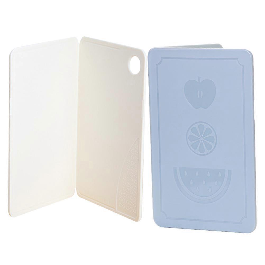 2pcs Kitchen Cutting Board Foldable Cutting Mat Thickened Cutting Board Kitchen Supplies