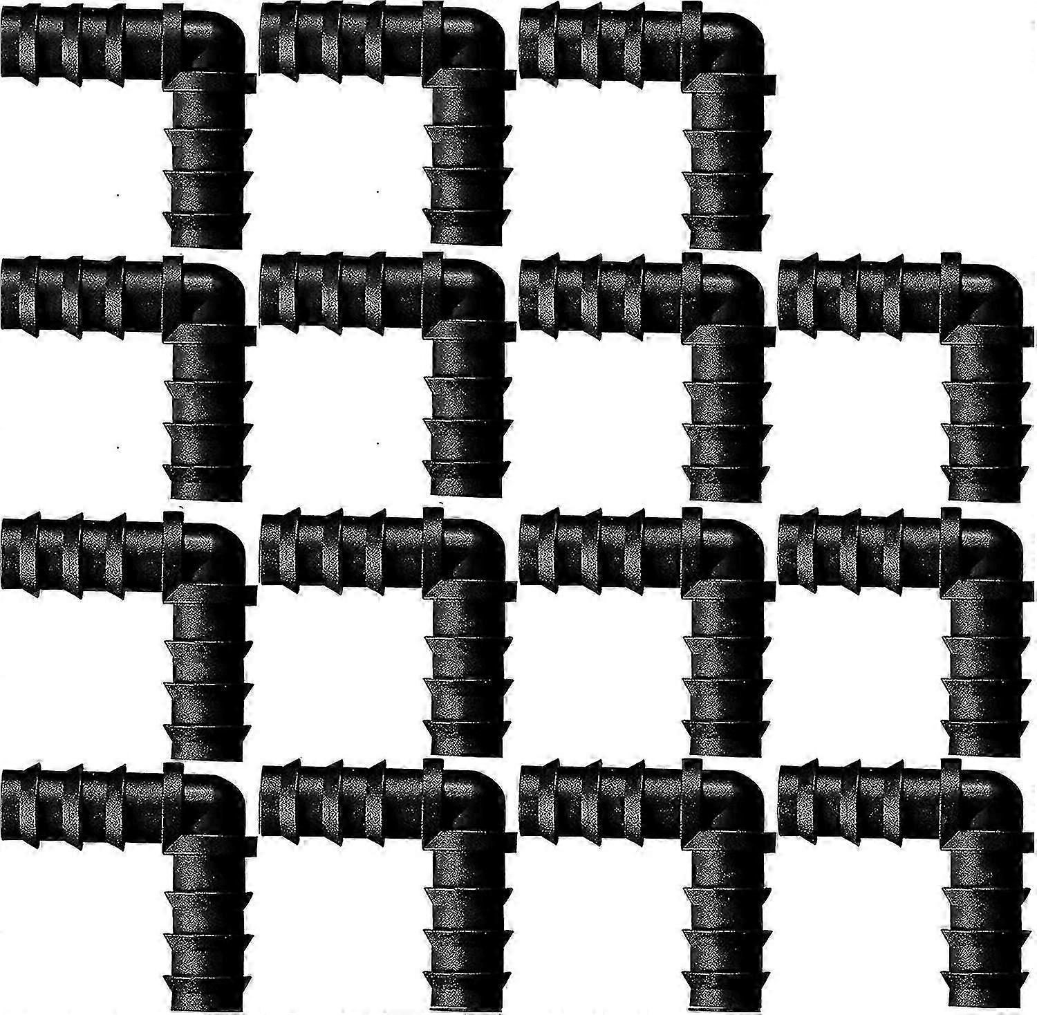 25pcs 16mm tuinslang hoekfittingen