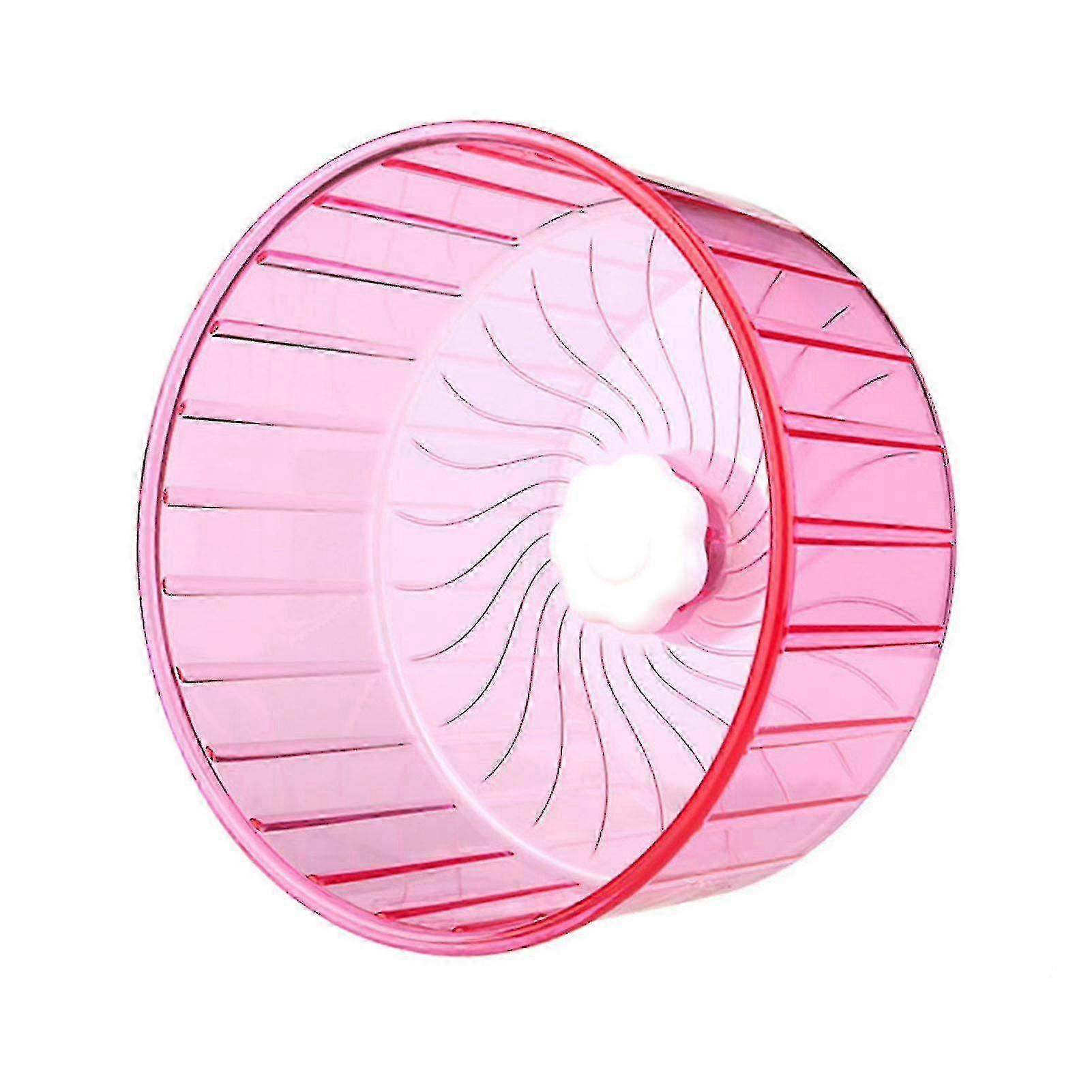 Silent Hamster Wheel Double Bearing Axis Rounded Edge Quiet Spinner Hamster Running Wheels for Gerbil Dwarf Syrian Hamster 2025