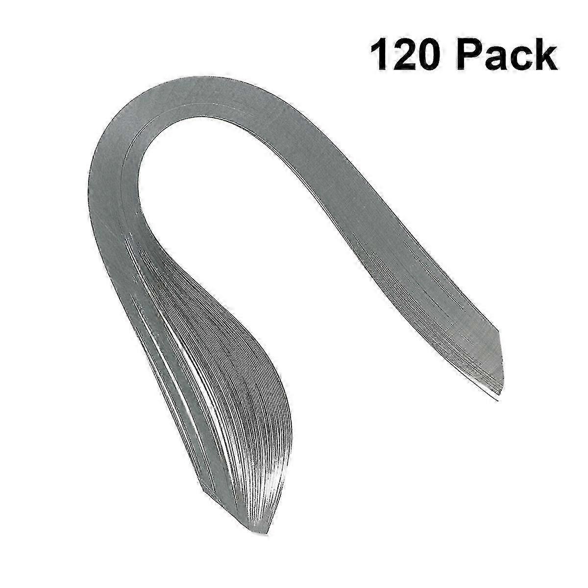 120pcs Quilling Paper Set Quilling Strips for Handmade DIY Case Art Project Craft (Grey)