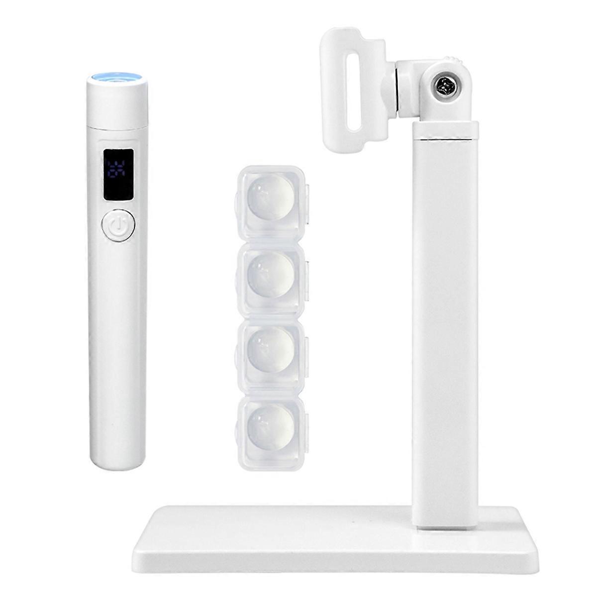 Mini Professional Nail Art UV LED Light with Display Rechargeable