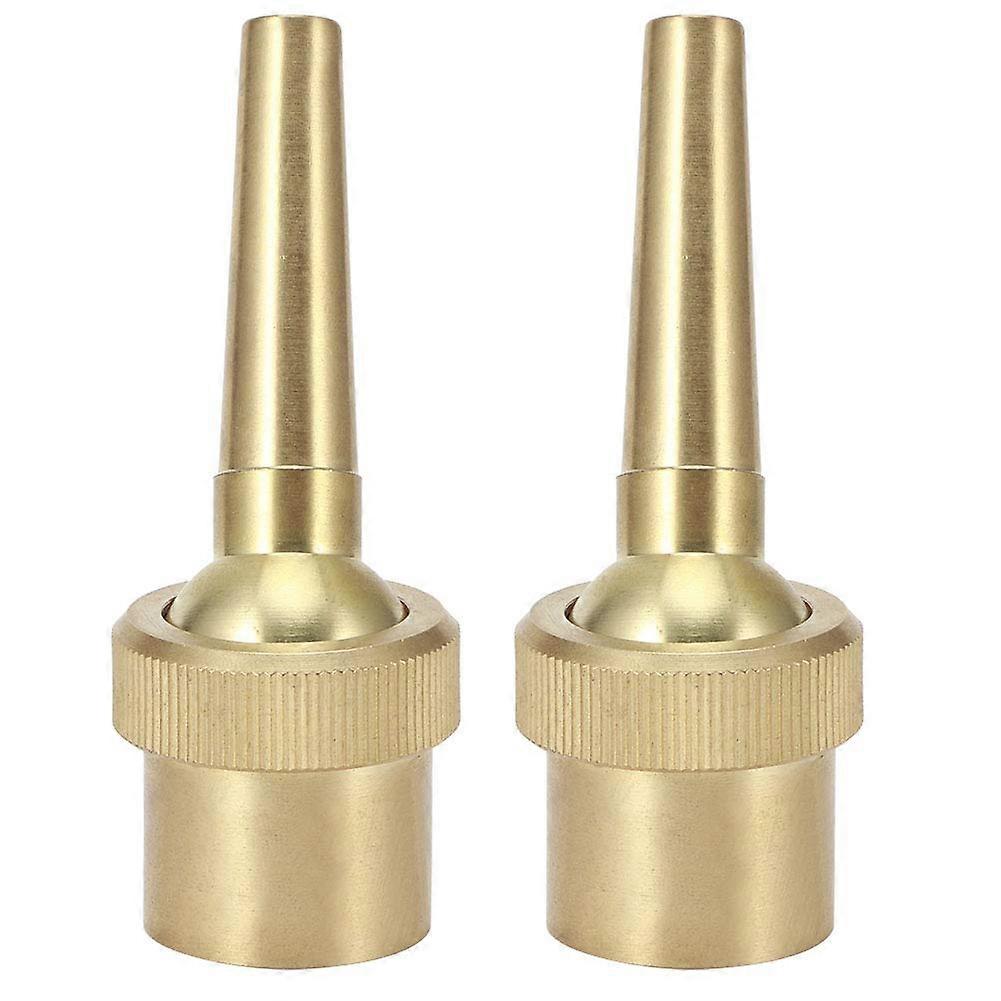 2 Pack DN20 Adjustable Water Fountain Nozzle MultiDirectional Sprinkler Heads for Garden, Pool Landscaping