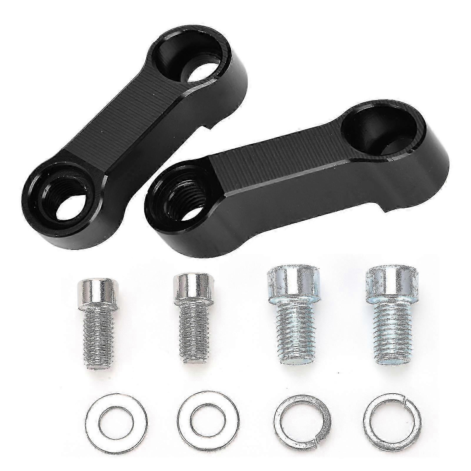 10mm & 8mm Adapter Kit for Motorcycle Rearview Mirror - Riser Mount Extender