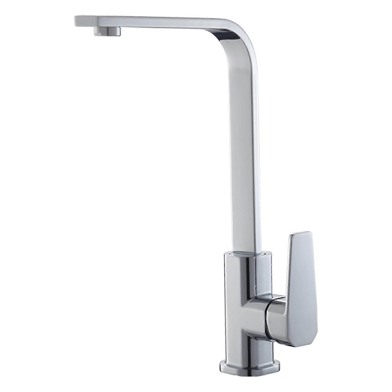 Kitchen Sink Faucet  Arc White Brass with Pull Down Sprayer 360° Swivel for Home