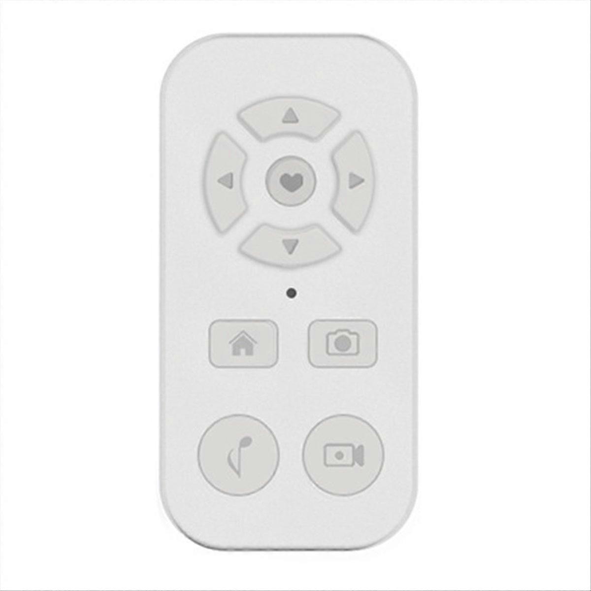 Bluetooth Smart Remote, Universal Remote Control, Selfie Stick, White