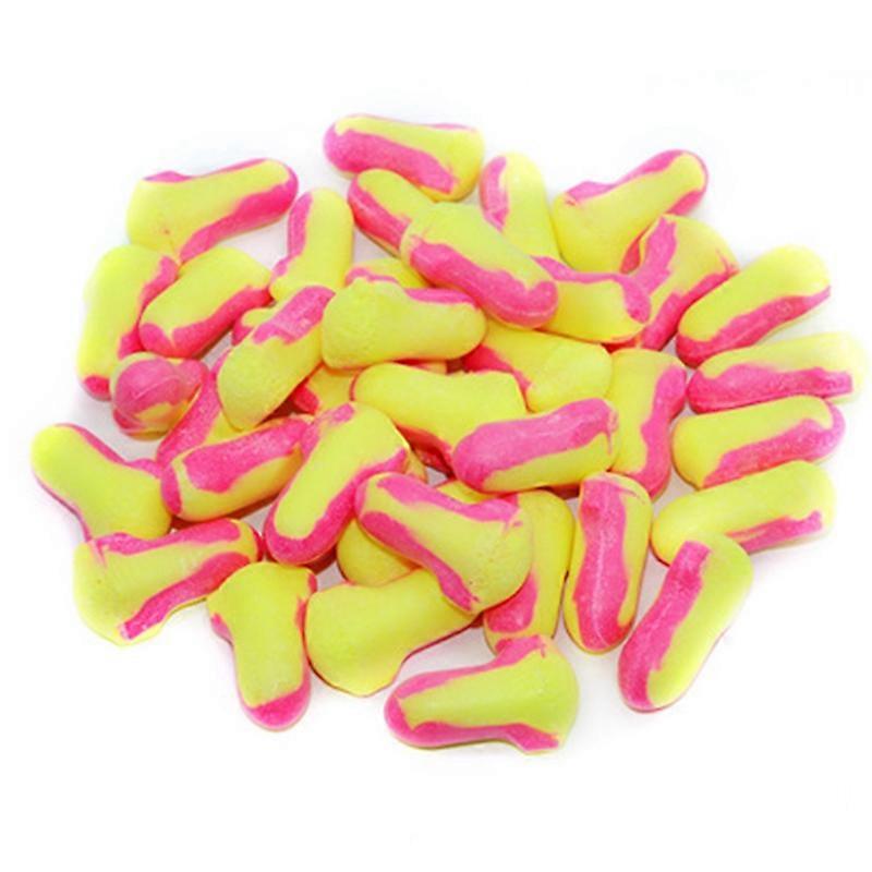 100 Pairs Soundproof Earplugs Anti-Noise Sponge Protective Earplugs