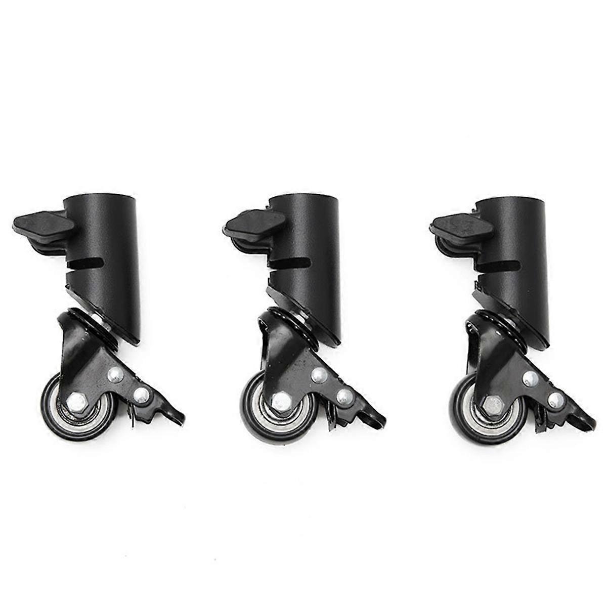 35mm Sliding Casters Wheel Universal Roller Slider Portable Rotation Swivel Wheels for Universal Speaker Bracket