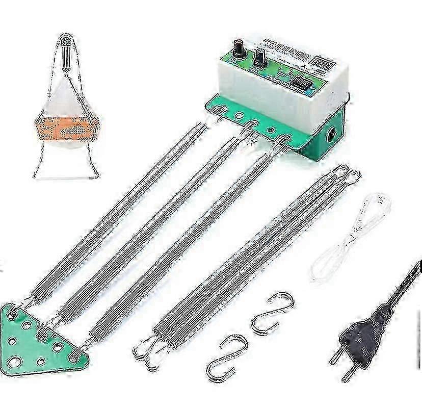 Automatic Electric Baby Swing Rocker With Adjustable Speed - Spring Suspension Infant Soother For Nursery Daytime Naps_cp -NEW