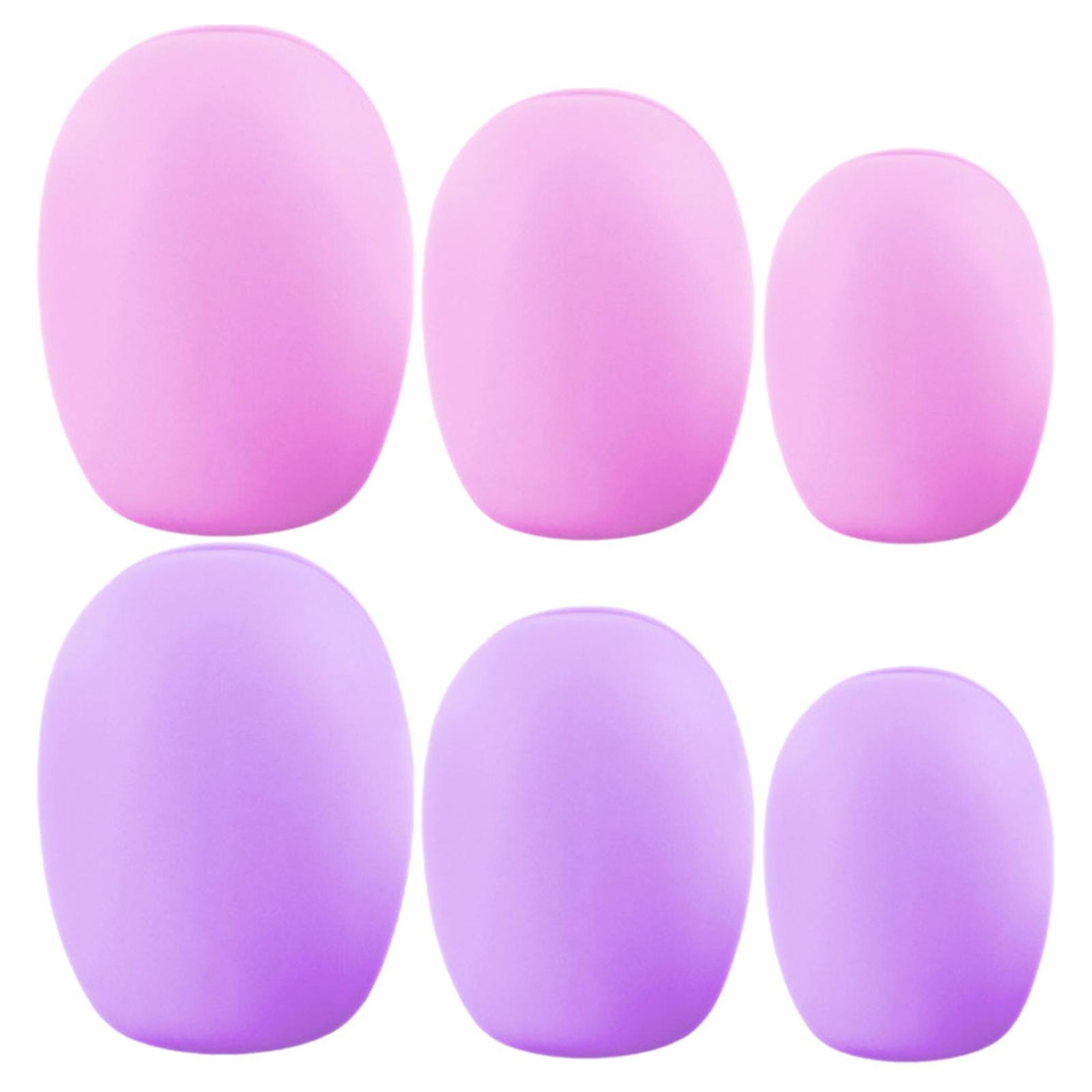 Makeup Brush Protector Silicone Makeup Brush Covers for Protection Use 30Pcs