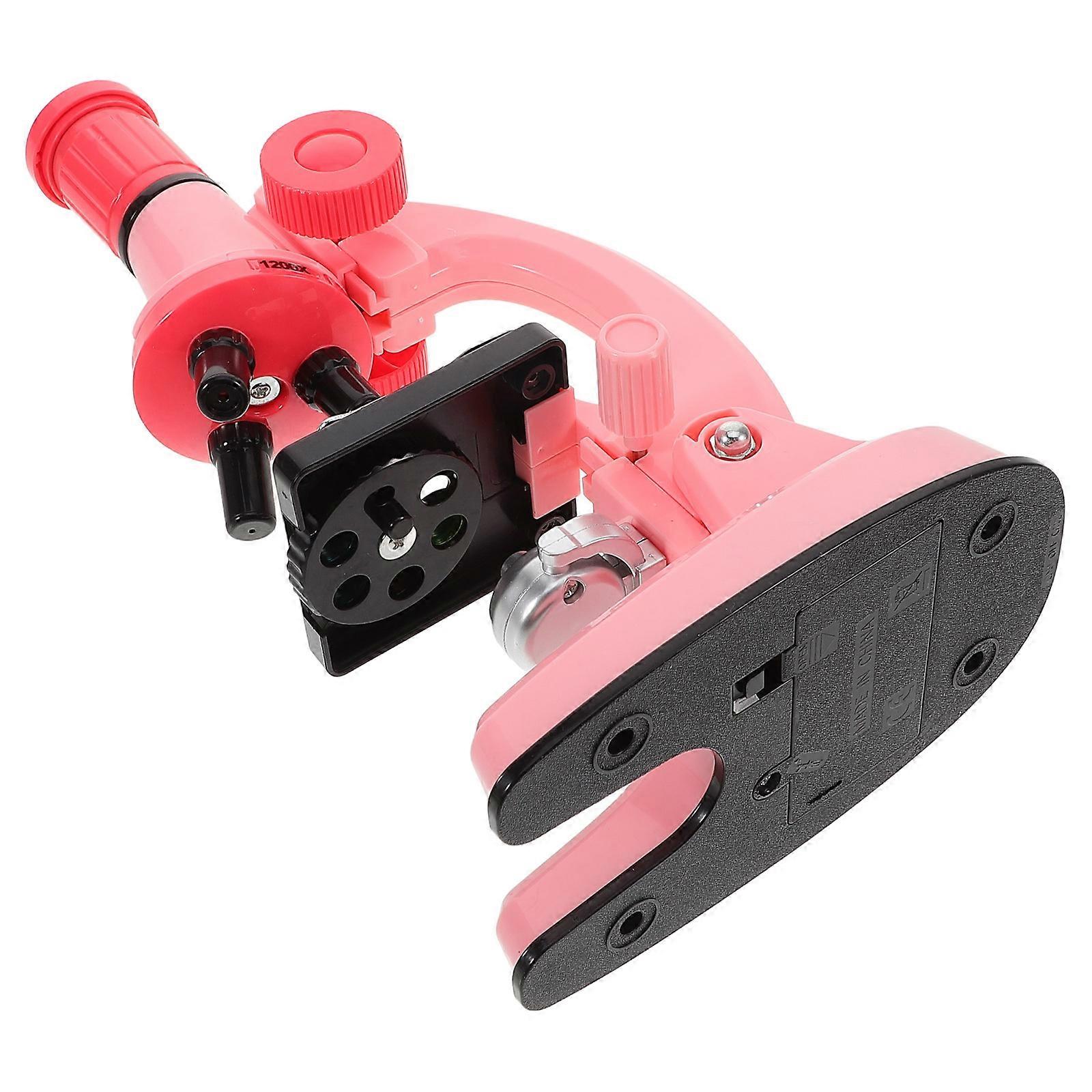 Children Microscope Toy for Playing 1Set Educational Science Kit Portable