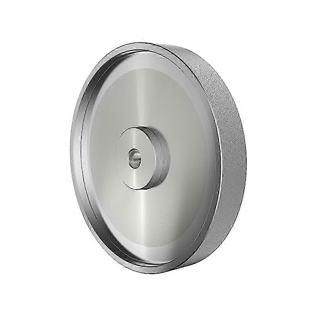 عجلة طحن CBN ، 8 بوصة ضياء × 1 بوصة عرض × 5/8 بوصة تتحمل لشحذ أدوات خراطة الخشب ، مطاحن مقاعد البدلاء (180 حصى)