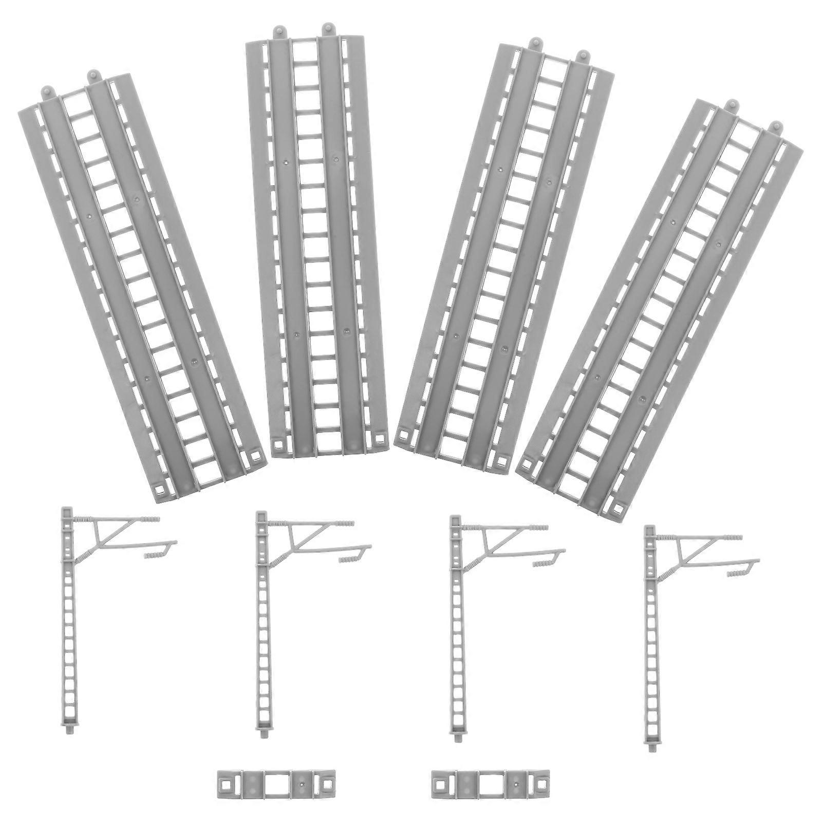 High-Speed Rail Toy Train Track for Decoration with Tank Bridge Model