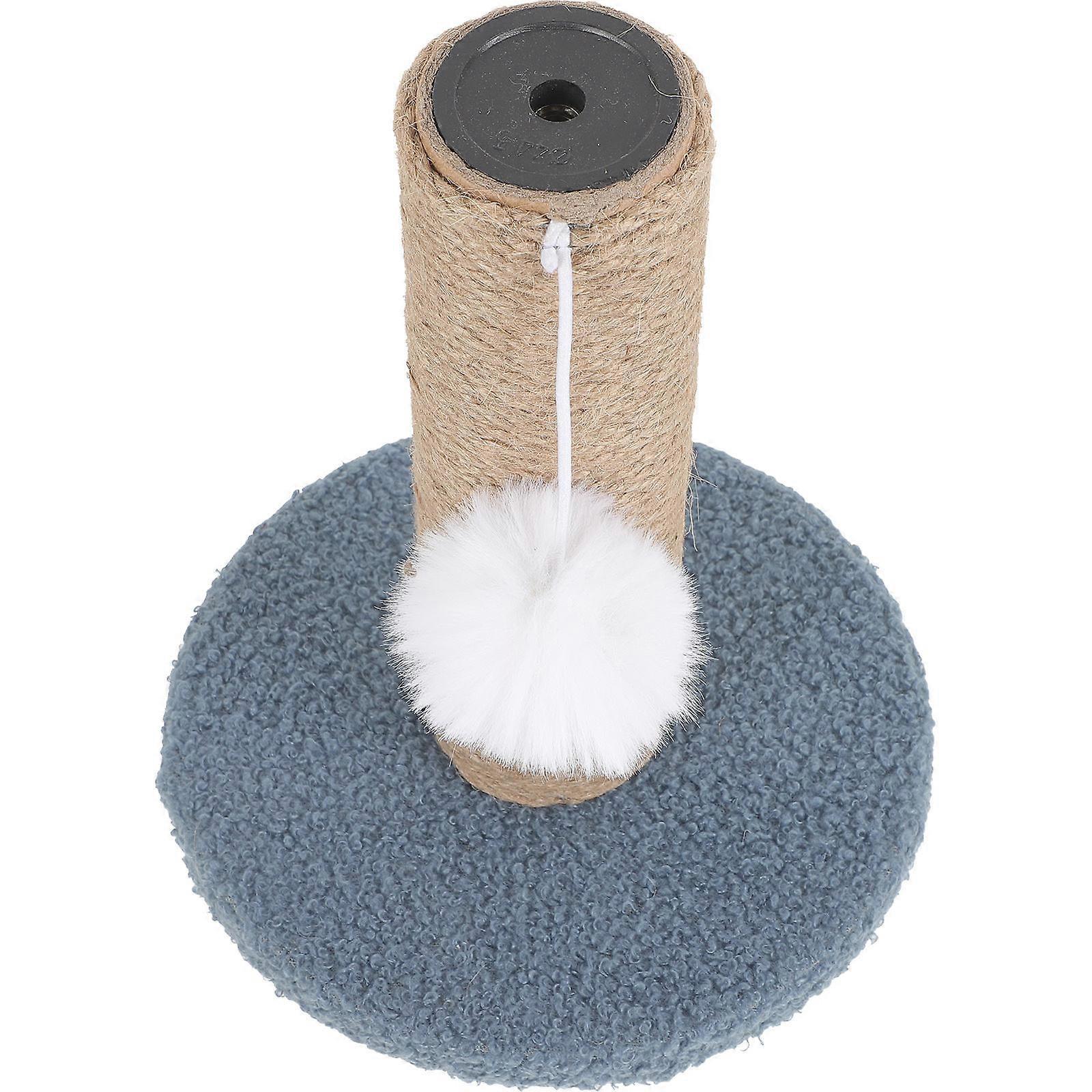 3Pcs Cat Scratching Post Columnar Design Indoor Use For Kittens Sky-Blue Durable Resting Feature