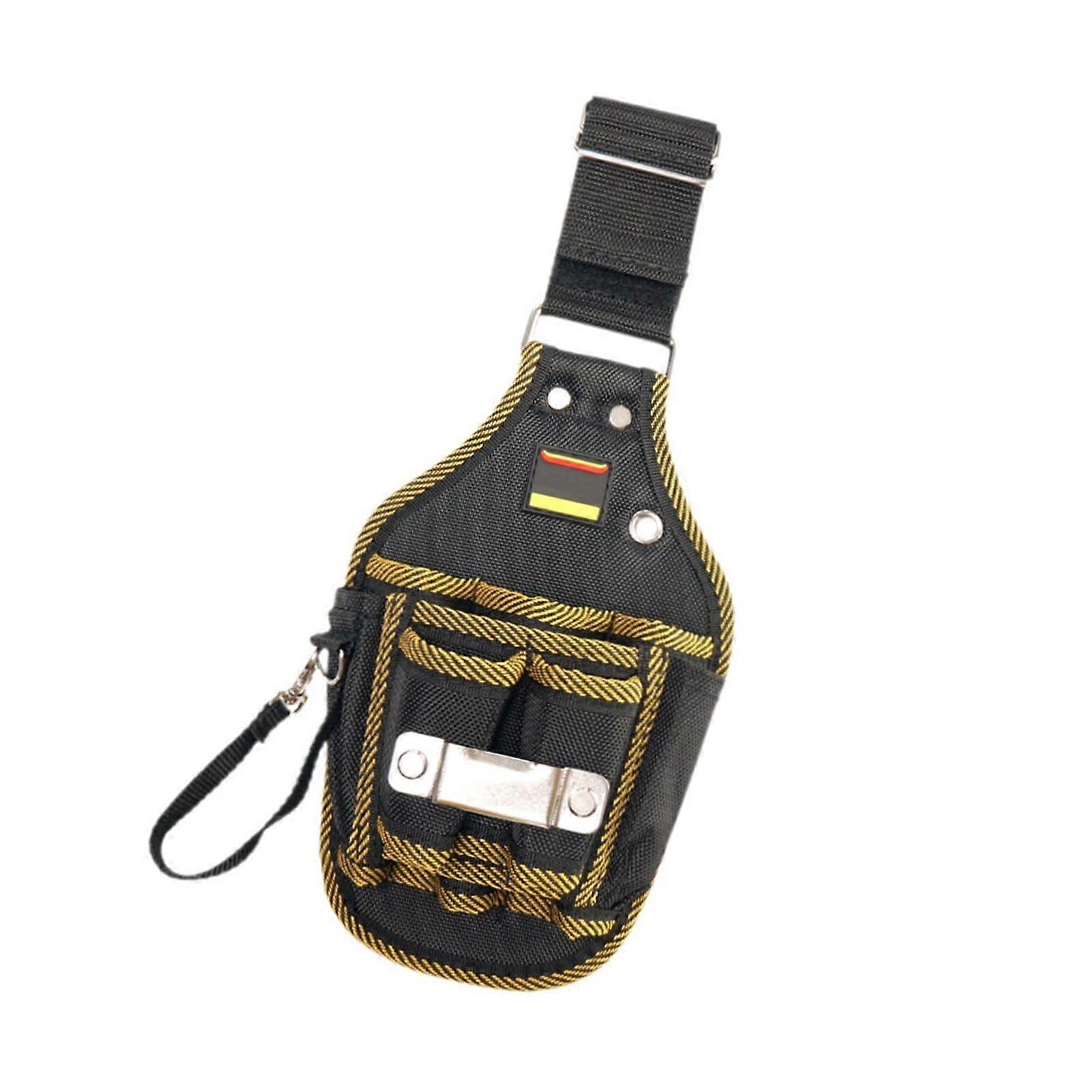 Durable Tool Belt with Multiple Spacious Pockets and Adjustable Fit for Electricians and Carpenters