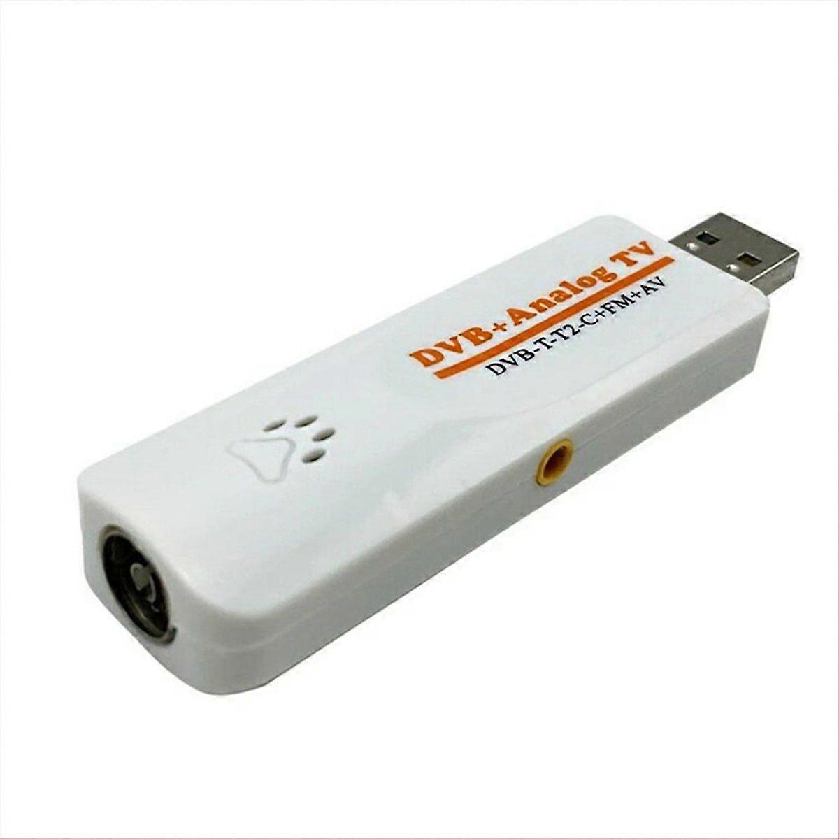 Digital Satellite DVB T2 USB Tuner with Antenna Remote HD USB TV Receiver DVB-T2/DVB-T/DVB-C USB