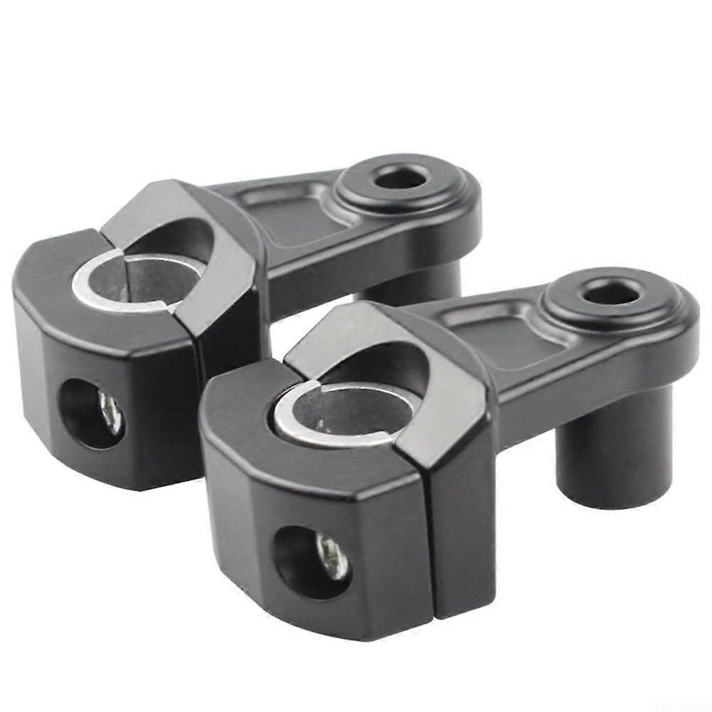 Motorcycle Handlebar Risers 22mm 28mm Black ABS Bracket for Elevated Seats Ergonomic Riding