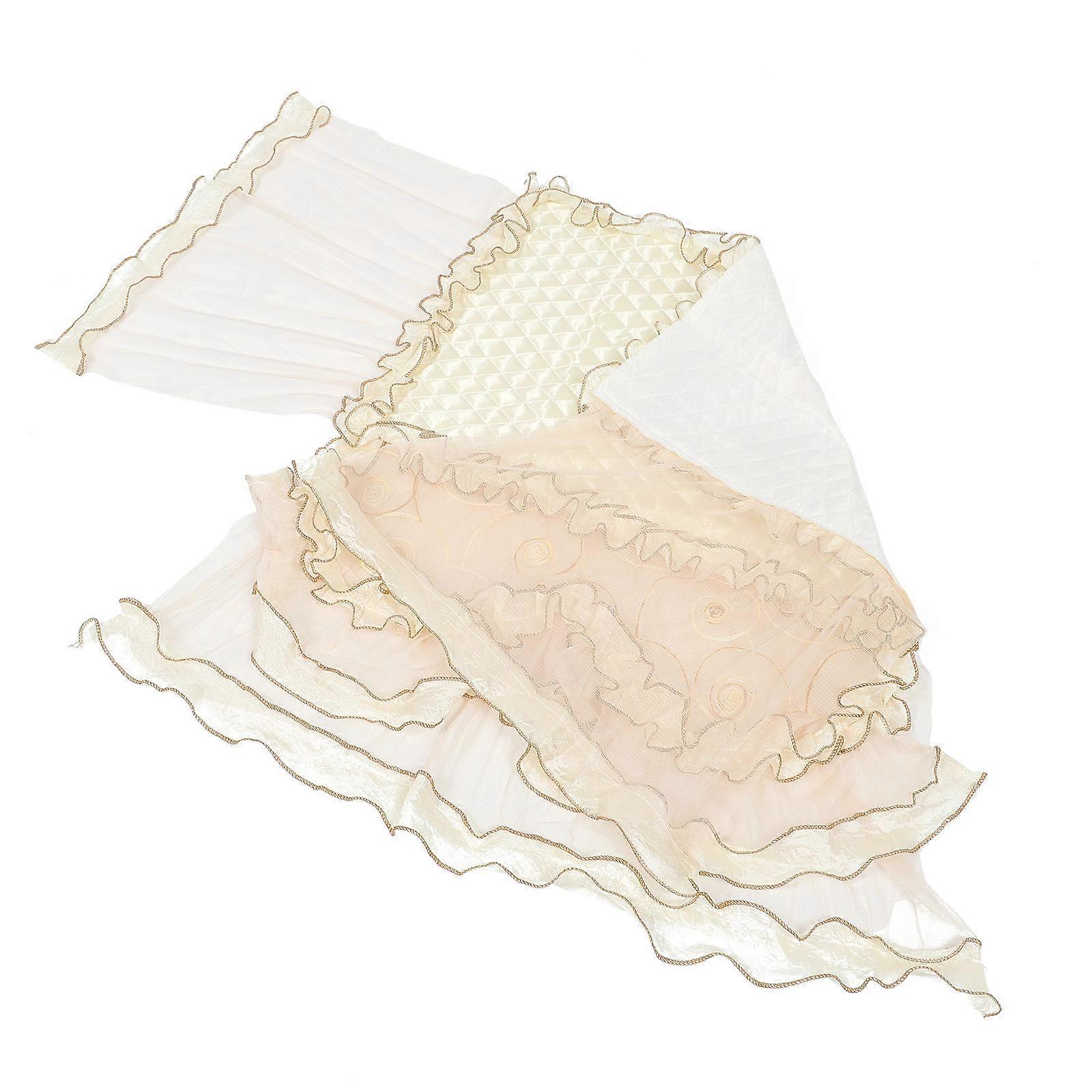 Microwave Oven Protective Cover for Protection Use 1Pcs Beige Polyester