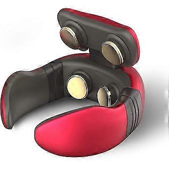 2025 4 Heads Neck Massager Cervical Vertebra Massager Deep Tissue Neck Massager, Portable 3d Neck Massager Equipment For Home, Office, Sports, Car And