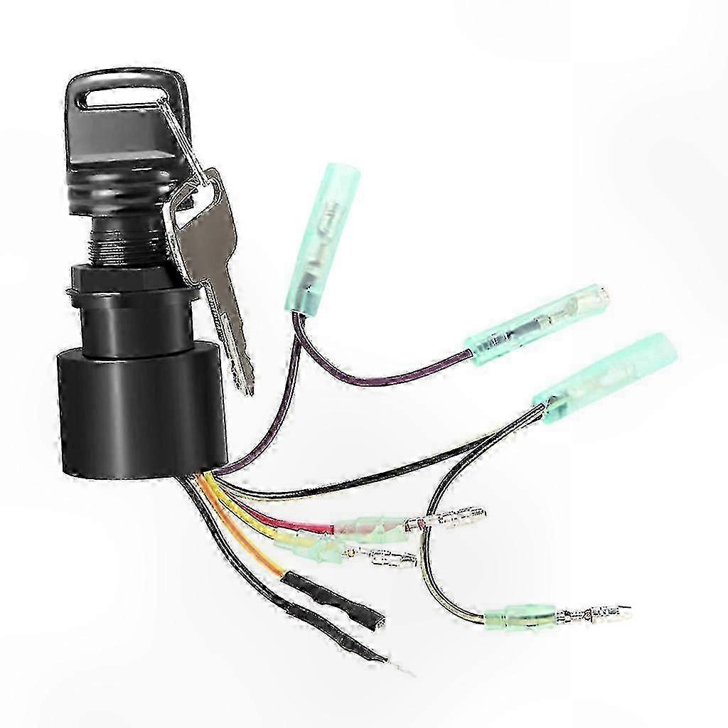 Boat Ignition Switch with Dual Key Remote Control Compatibility for Mercury Mariner