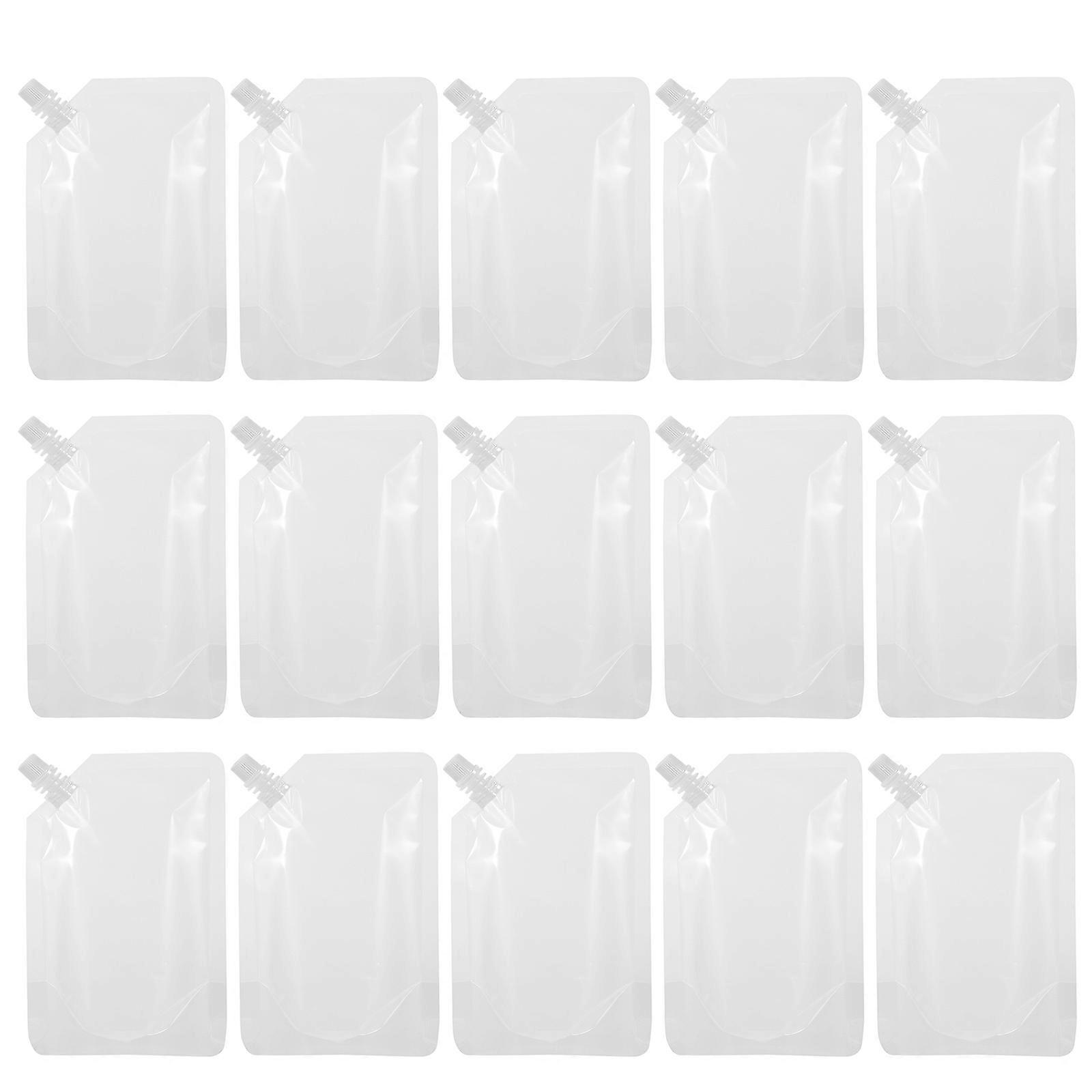 Pochettes à vin transparentes en plastique pour boissons, lot de 50.