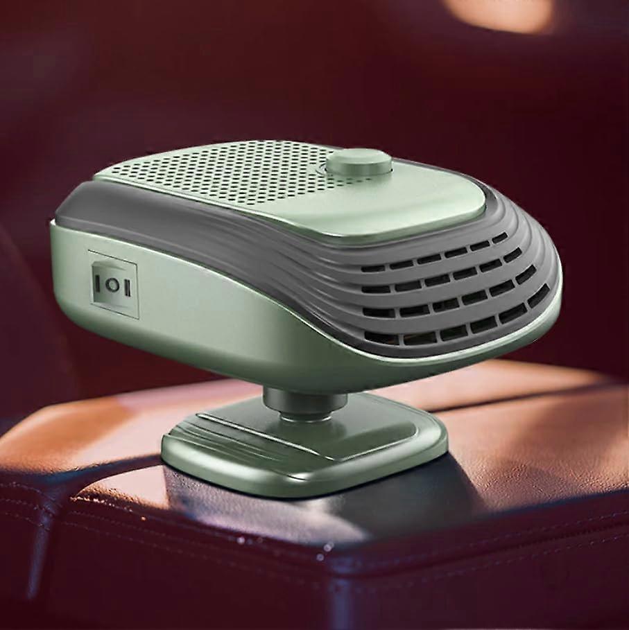 Car Heater 12V 24V Quick Heating Dual Mode Window Defogger Energy Saving Compact Green