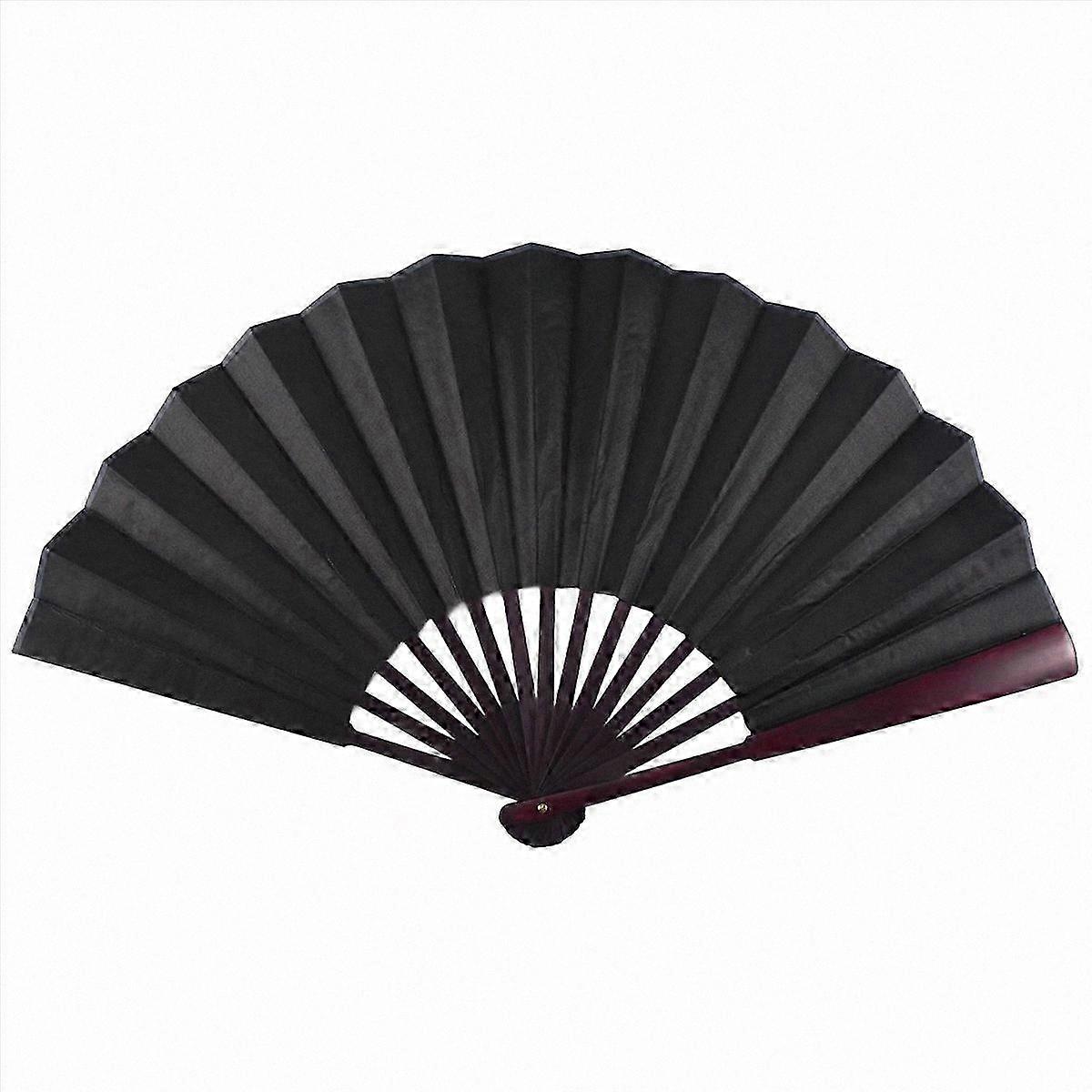 Calligraphy Folding Fan for Men - 33cm Dance Practice Art Tool