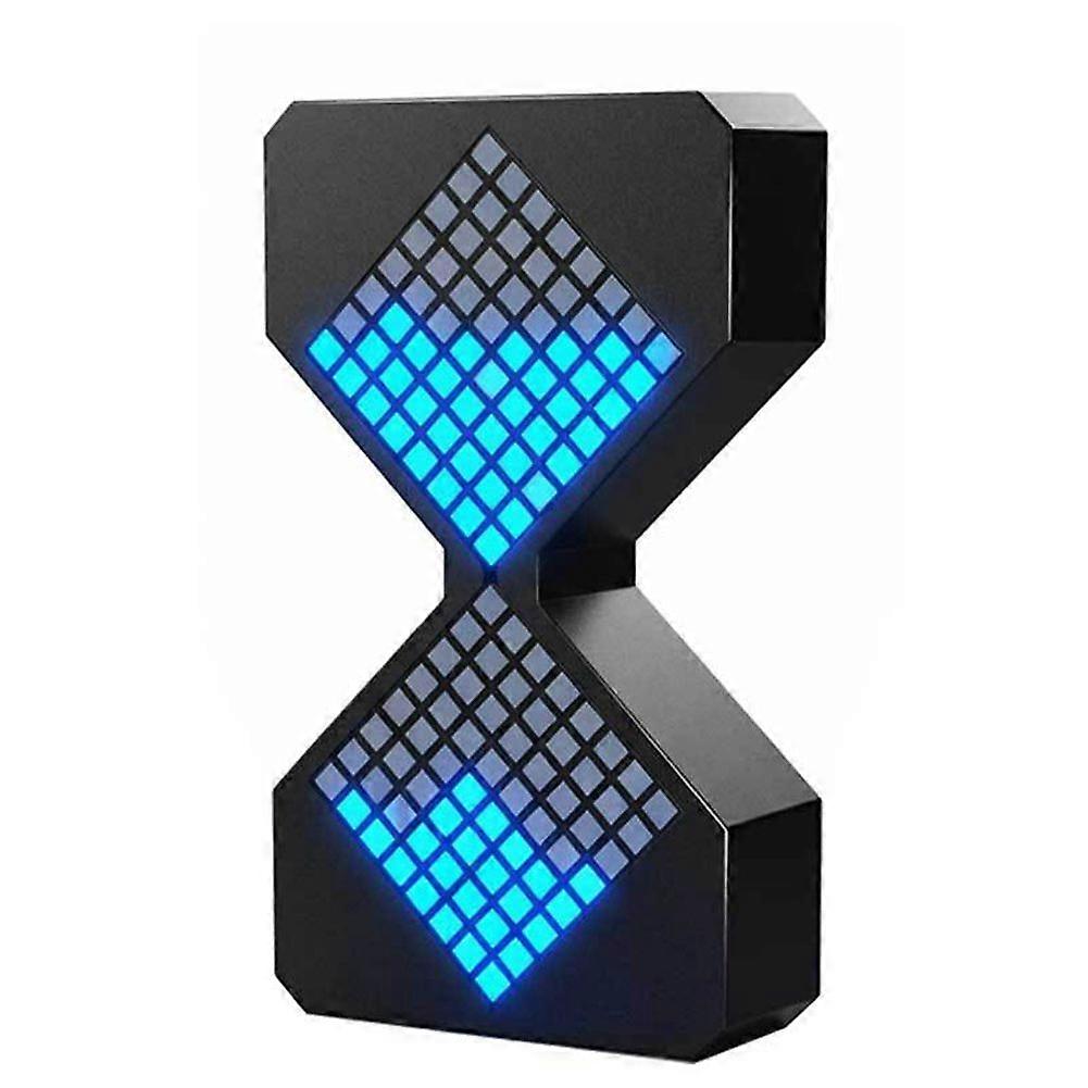 LED Matrix Electronic Hourglass Timers Gravity Sensor DIY Countdown Timer Clock Cyberpunk Home Birthday Gift
