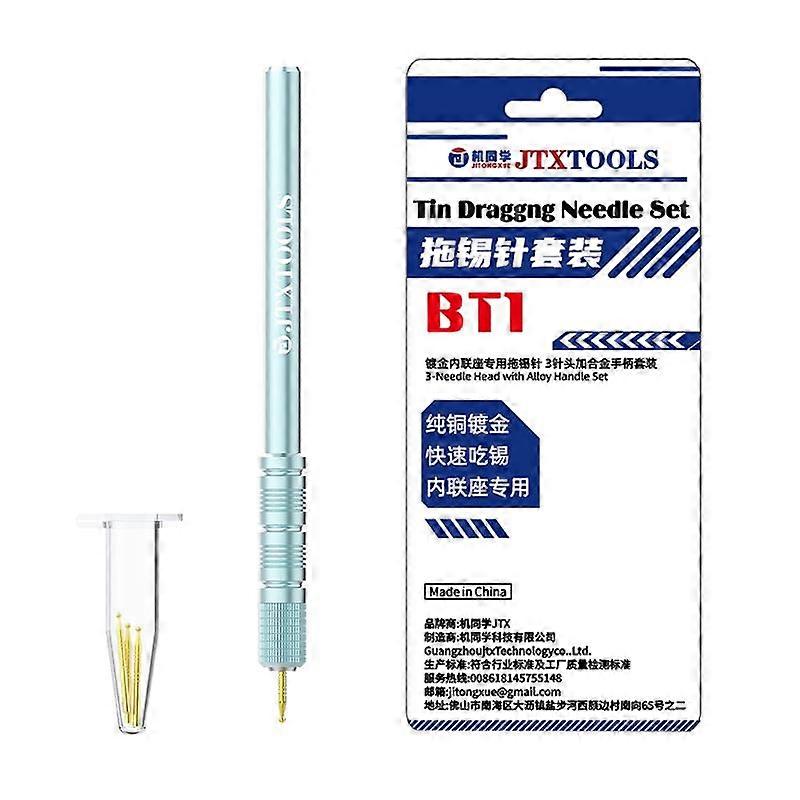 JTX BT1 Tin Dragging Needle Connector Reballing Solder Bar Set