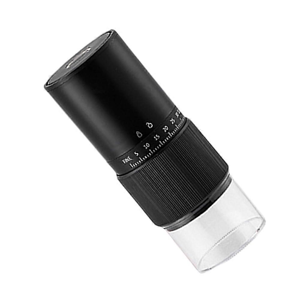 Manual Coffee Grinder with Adjustable Settings, Ceramic Burr, Travel Friendly Black 1
