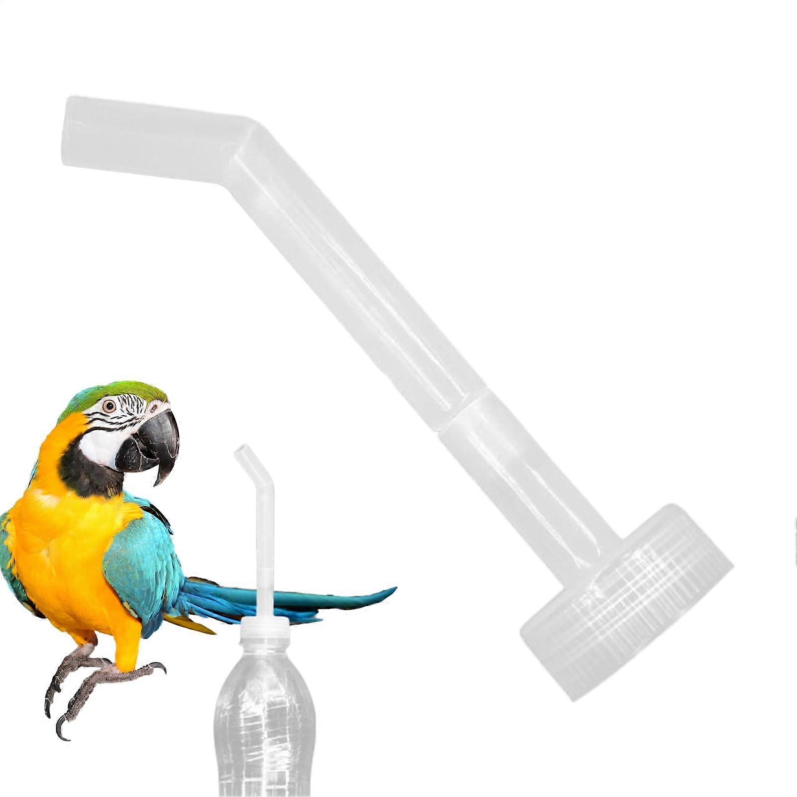 Bird Water Feeder for Cage with Easy Bottle Compatibility and Tool Installation