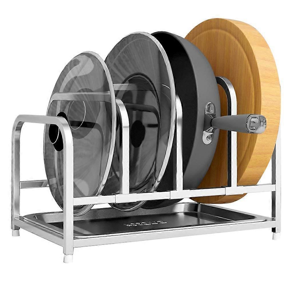 Stainless Steel Kitchen Storage Rack Wall Mounted MultiFunctional SpaceSaving Shelf Organizer