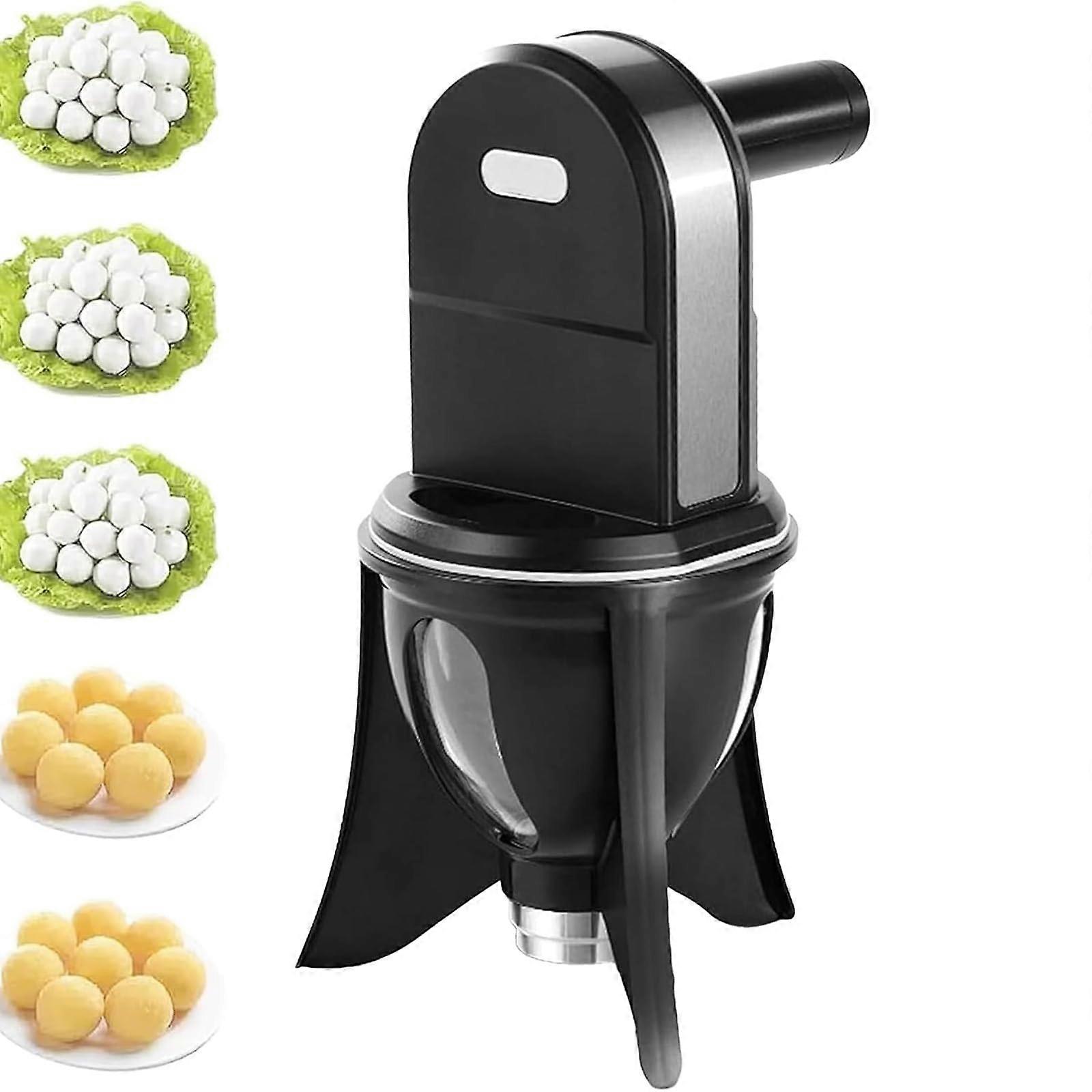 Automatic Meatball and Dumpling Maker Non Stick Stainless Steel for Fast Kitchen Cooking 1Pc