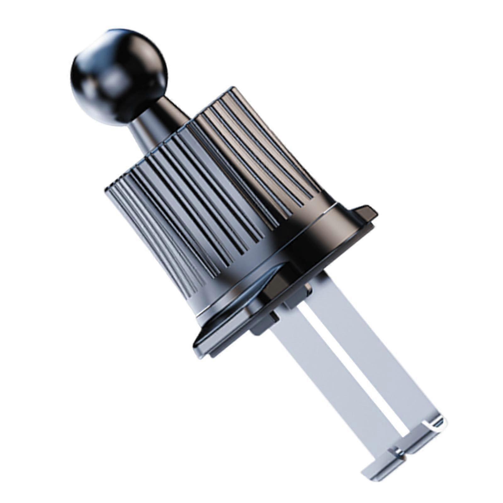 Universal Car Vent Phone Holder with Secure Double Hook Clamp and 360° Adjustable Viewing