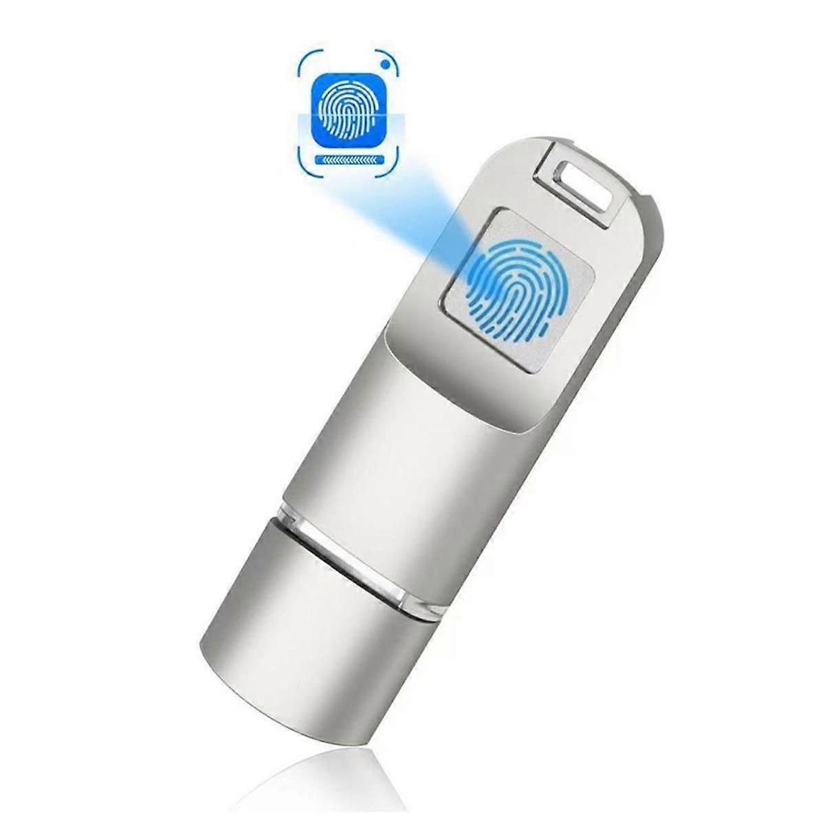 Fingerprint Encrypted USB Flash Drive Storage Portable Memory High- Thumb Drive External Hard Drive