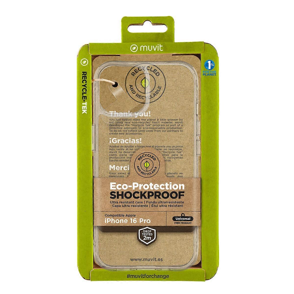 Mobile cover Muvit for Change iPhone 16 Pro