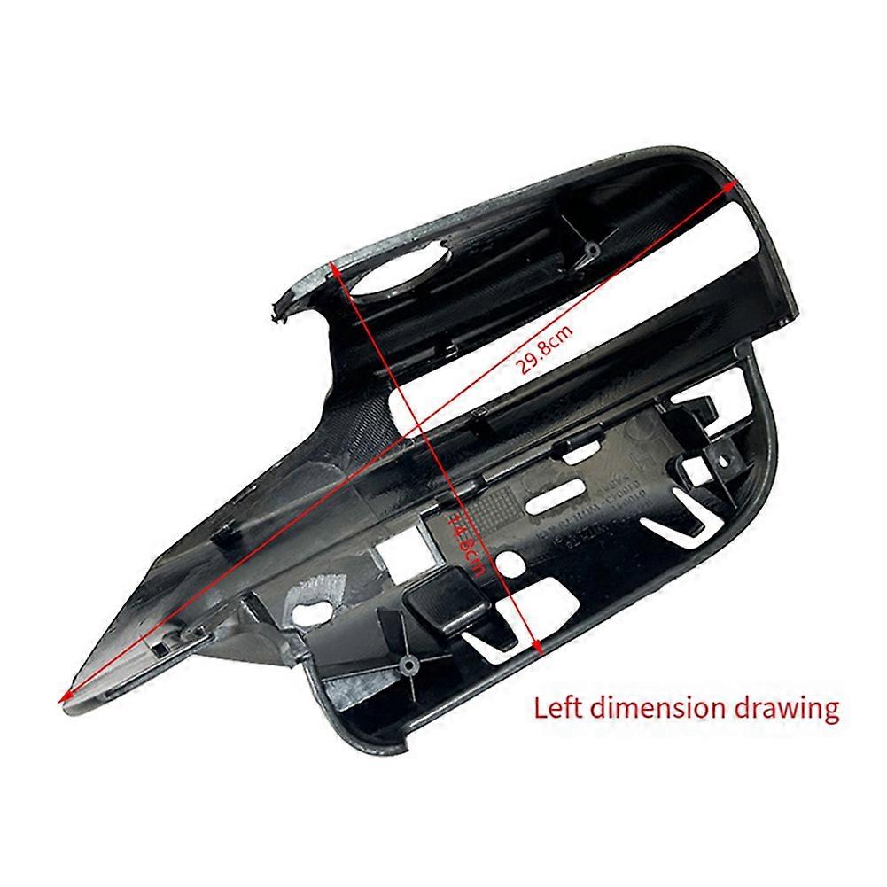 2PCS Mirror Lower Bottom Frame for Ford Explorer US Version 2011-2019 Reverse Mirror Bottom Shell Car Accessories