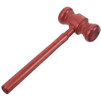 Træ Dommer Hammer Dommer Gavel Court Hammer Auktion Gavel Børn Cosplay Hammer Legetøj