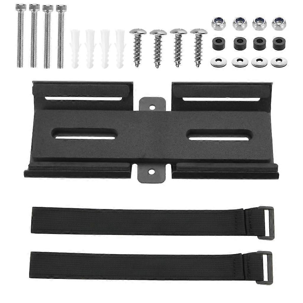 Bluetooth Speaker Mount for Bike with Adjustable Strap and Durable Steel Loudspeaker Holder