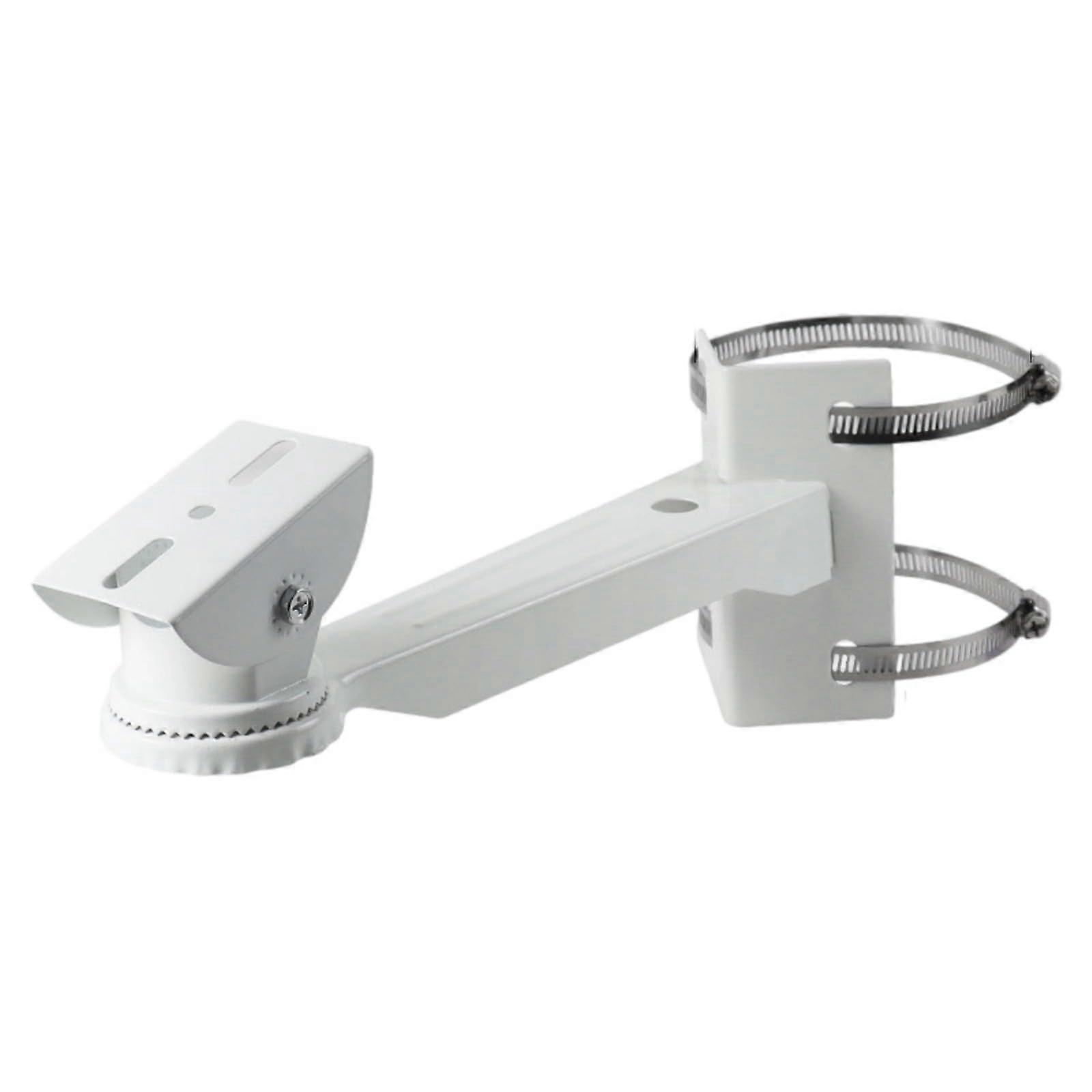 Outdoor Security Camera Mount 20cm Weatherproof Metal CCTV Wall Bracket for Corner Installation
